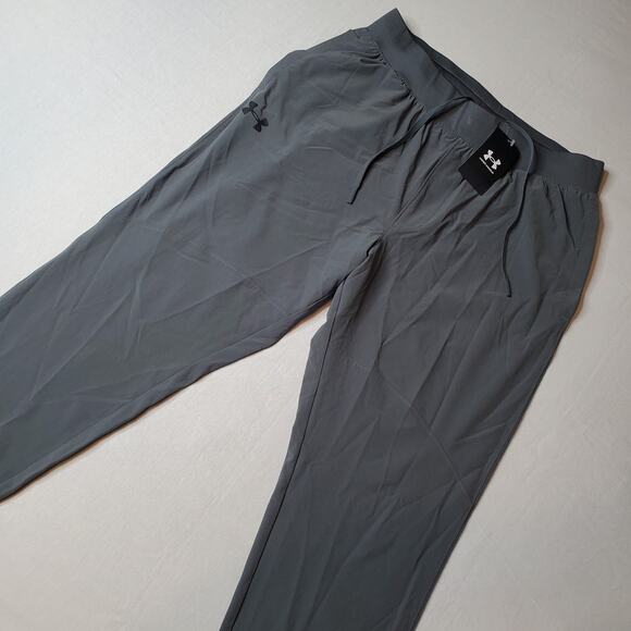 Under Armour Other - Under Armour Mens Size L NWT UA Stretch Woven Pants Gray 1366215